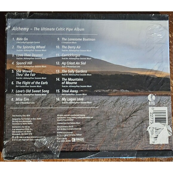 Celtic Panpipes [K-Tel] Various Artists (CD, May-1997, K-Tel Distribution) NEW - Picture 2 of 2